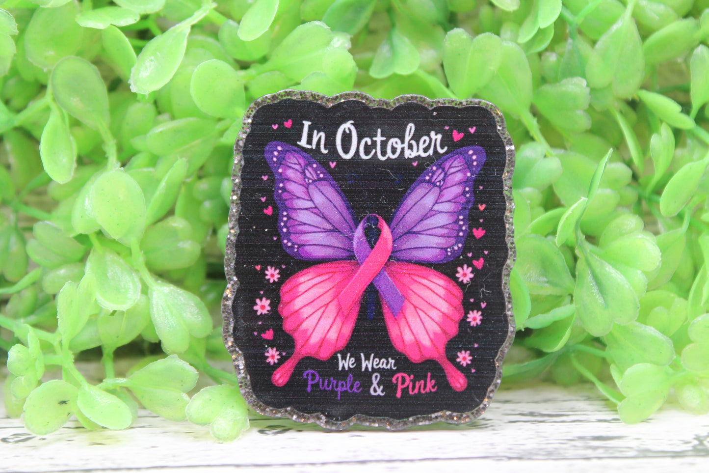 In October Butterfly Awareness Badge Reel