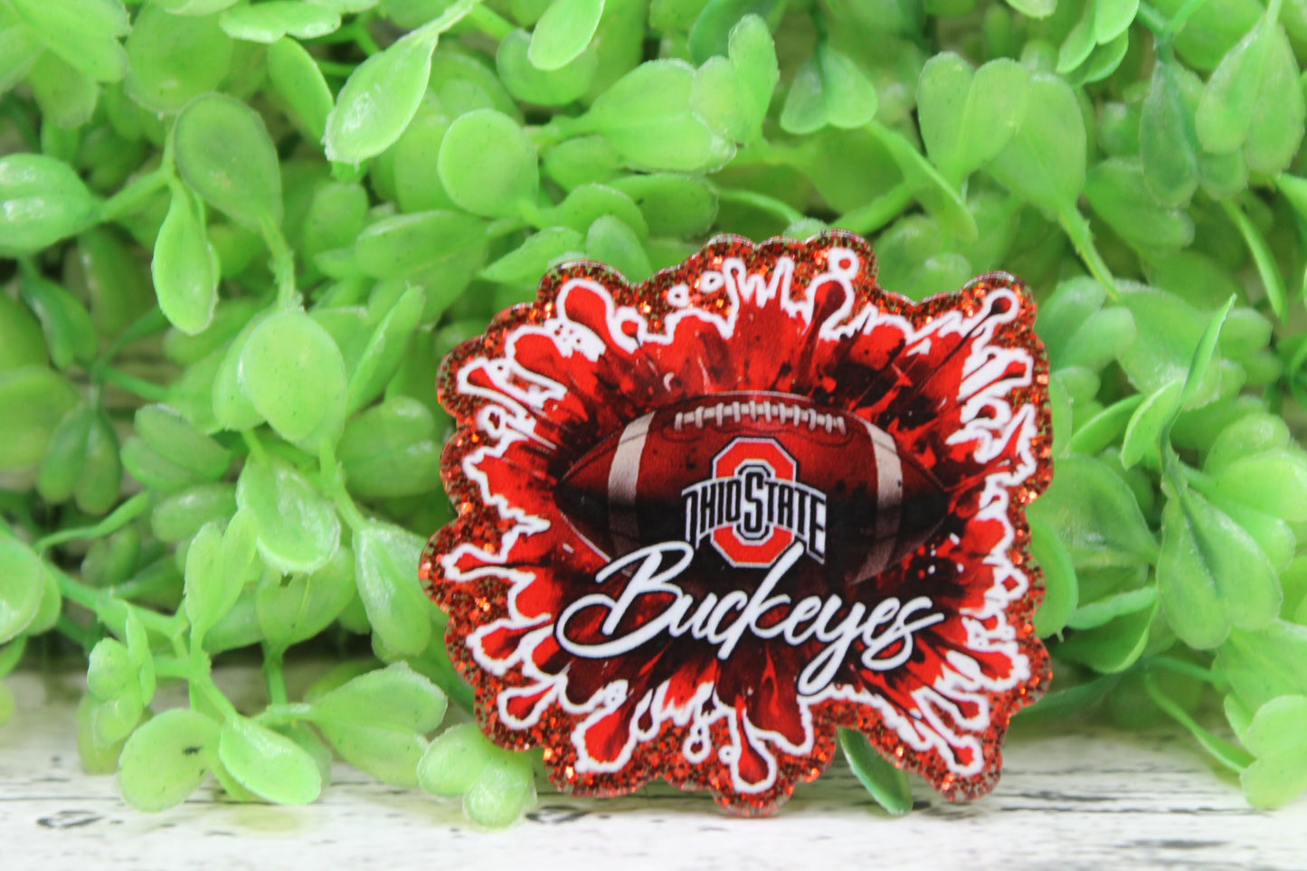 Buckeyes Football Splatter Badge Reel