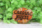 Cardiac Nurse Retro Floral Badge Reel