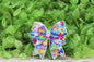 Autism Awareness Bow Badge Reel