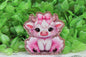 Cow with Pink Tutu and Bow Badge Reel