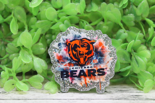 Chicago Bears on Silver Badge Reel