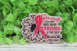Strong By Choice Breast Cancer Awareness Badge Reel