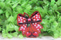 Cherries with Polka Dot Bow Badge Reel