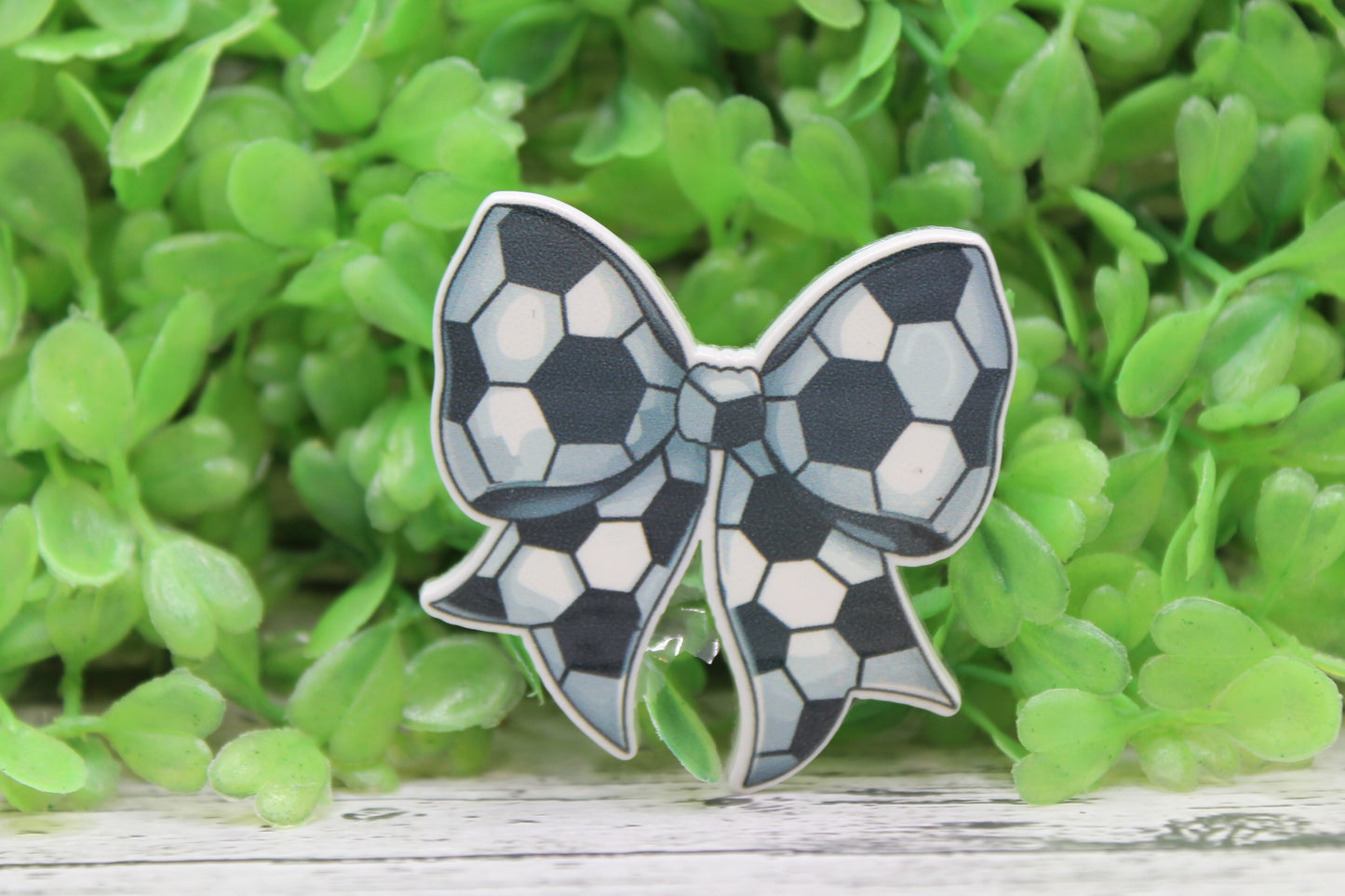 Soccer Bow Badge Reel