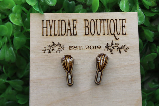 Whisk Stud Earrings