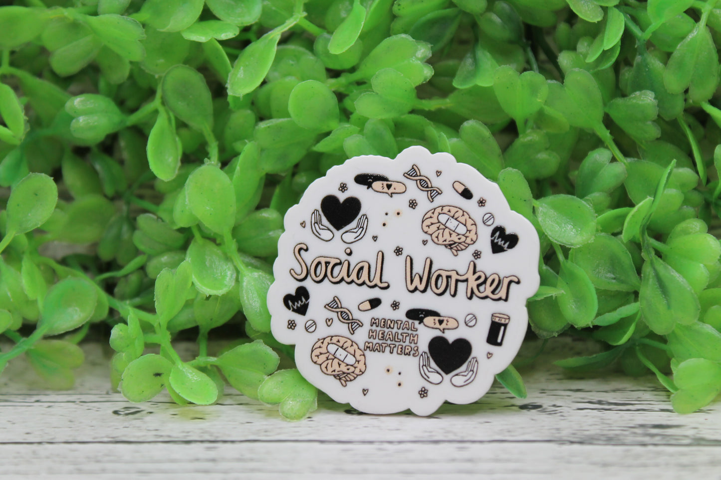 Social Worker Collage Badge Reel