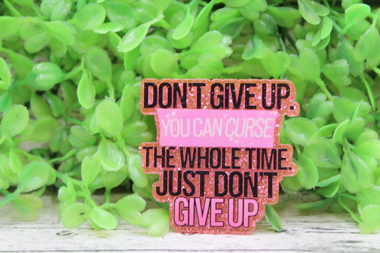 Don't Give Up Badge Reel