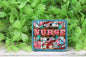 NURSE Square Badge Reel