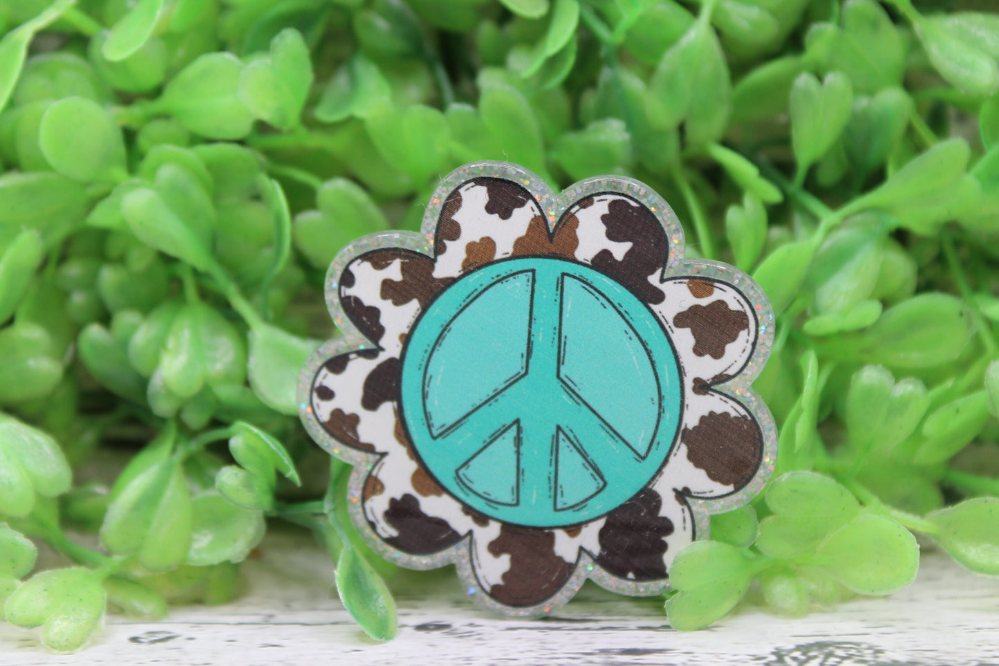 Peace Sign Badge Reel