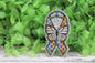 Autism Awareness Ribbon Badge Reel