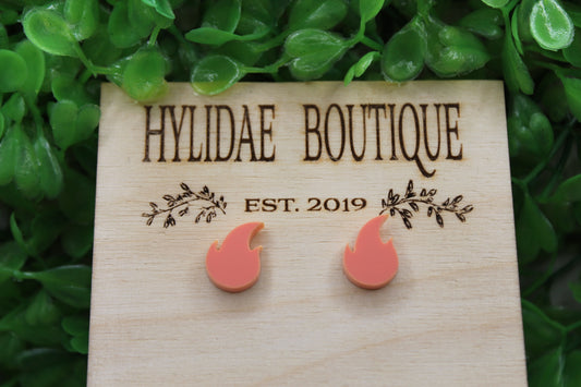 Flames Stud Earrings