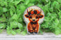 Floral Crown Highland Cow Badge Reel