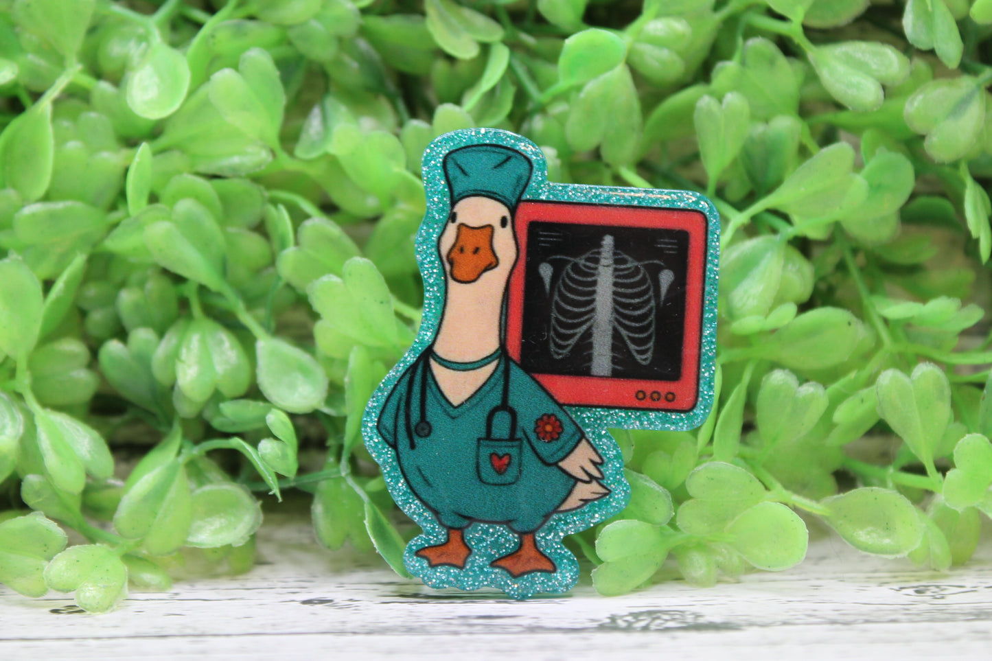 X-Ray Goose Badge Reel