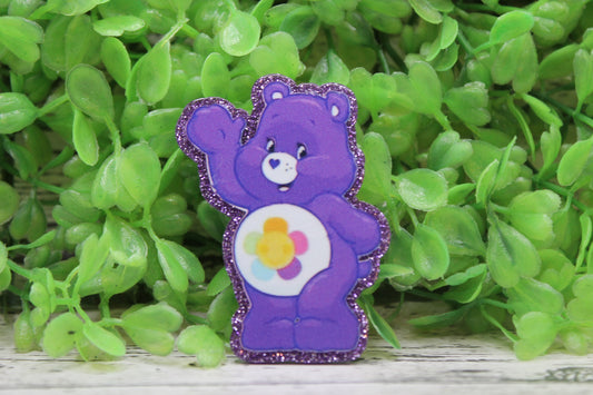 Purple Bear Badge Reel