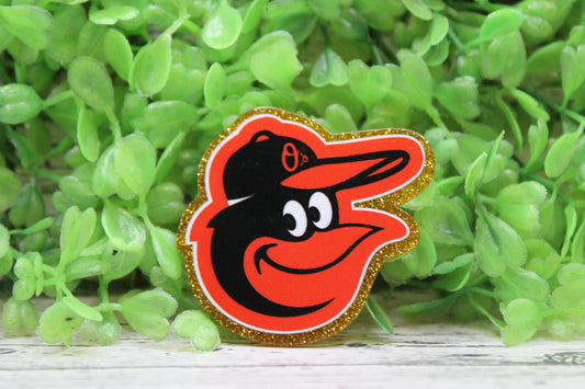 Orioles Baseball Mascot Badge Reel