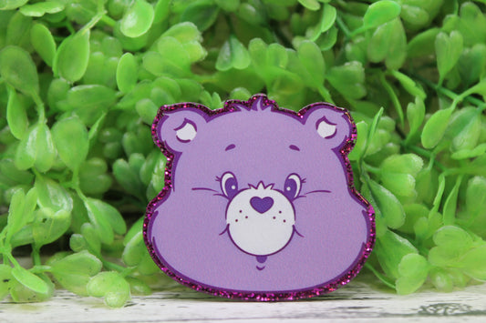 Purple Bear Badge Reel