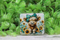 Highland Cow & Sunflowers Square Badge Reel