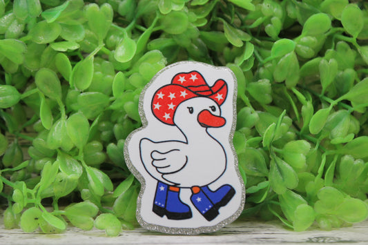 Patriotic Goose Badge Reel