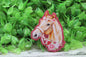 Floral Horse Badge Reel