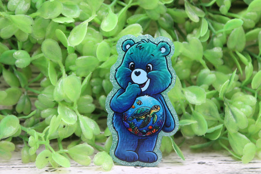Ocean Life Bear Badge Reel