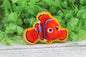 Orange Clown Fish Badge Reel