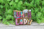 Lunch Lady Badge Reel