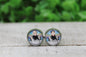 Posty Glass Stud Earrings