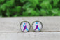 Angel - Suicide Glass Stud Earrings