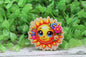 Floral Sun Badge Reel