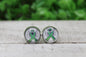 Angel - Mental Health Glass Stud Earrings