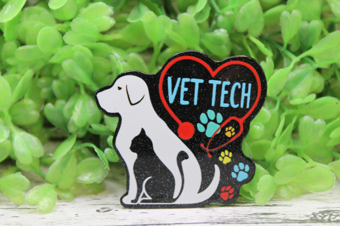 Vet Tech Badge Reel