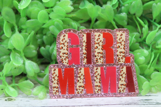 GIRL MAMA Badge Reel