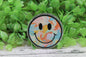 Swirl Smiley Badge Reel
