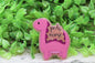 Peds Nurse Pink Dino Badge Reel