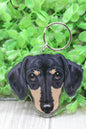 Dachshund • Keychain {Double Sided}