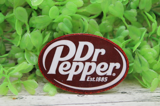 Dr Pepper Red Oval Badge Reel