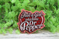 Just a Girl Who Loves Dr Pepper Heart Badge Reel