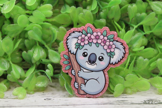 Cute Koala Bear Badge Reel