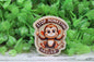 Stop Monekying Around Badge Reel