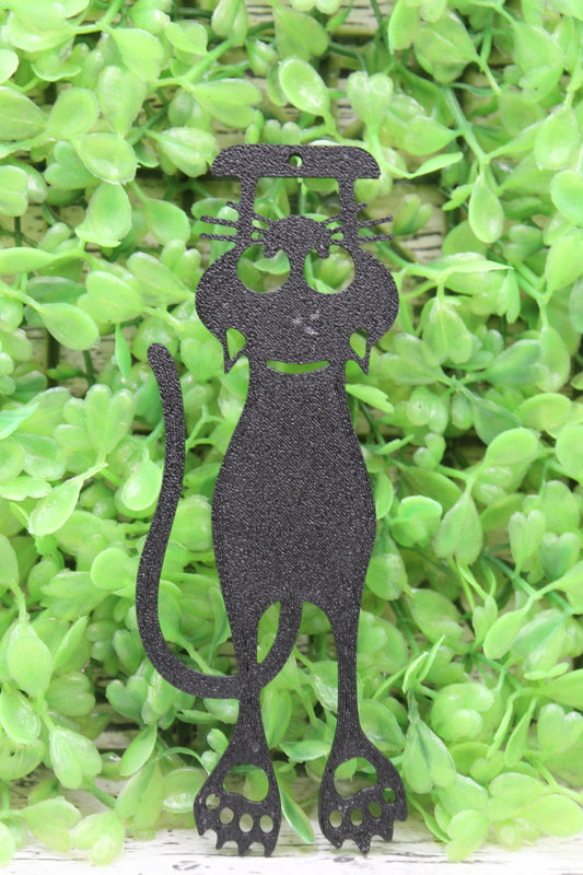 Hanging from a Page Cat Bookmark