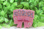 NURSE Floral Bow on Pink Badge Reel
