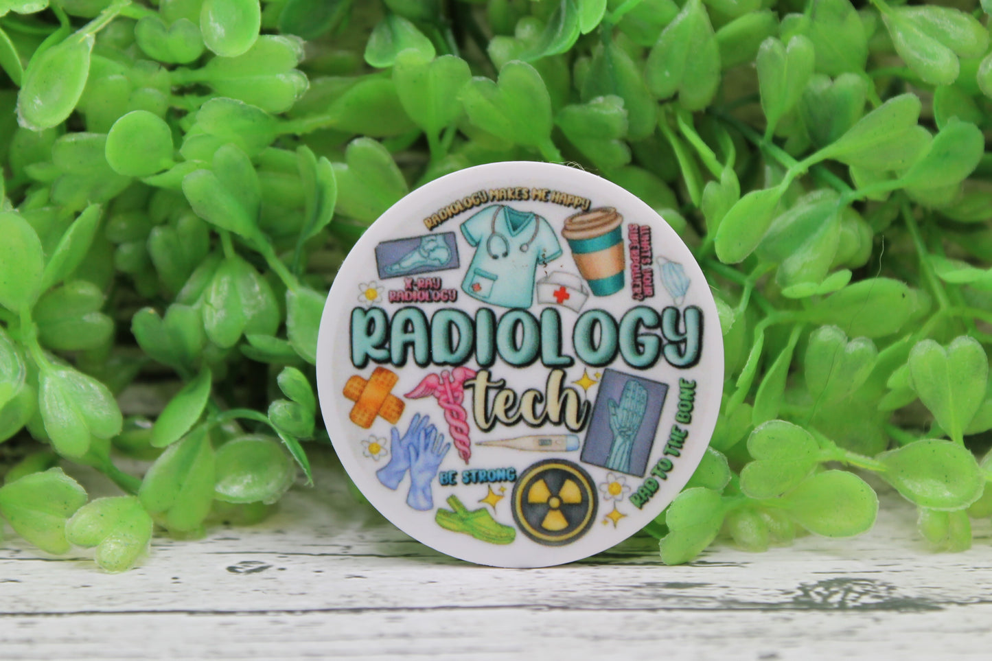 Radiology Tech Circle Badge Reel