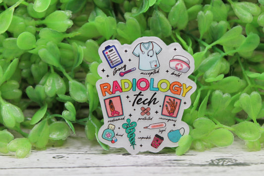 Radiology Tech Collage Badge Reel