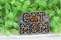 Cat Mom Leopard Badge Reel