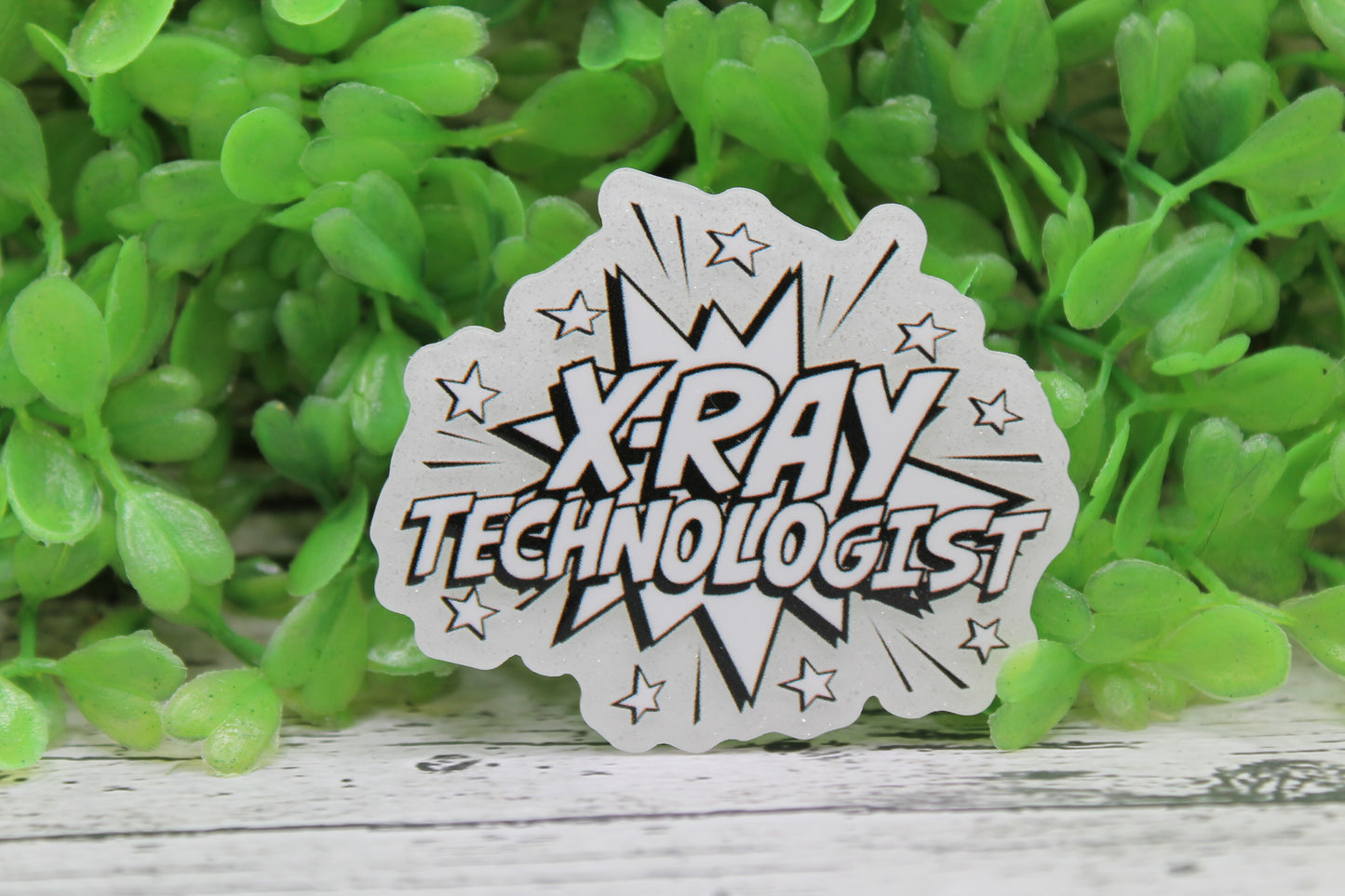 X-RAY Technologist Comic Book Style Badge Reel