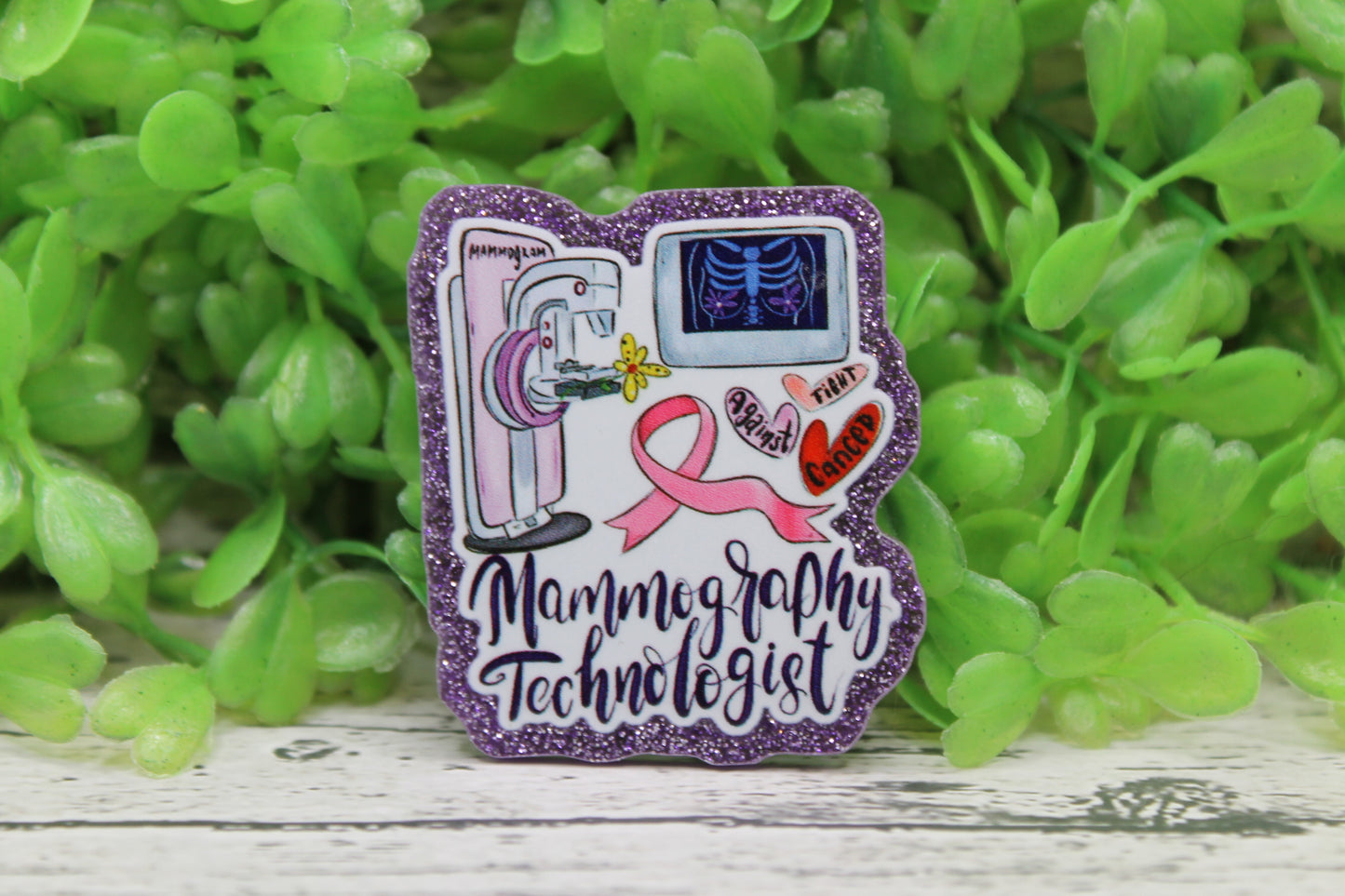 Mammography Technologist Badge Reel
