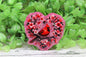 Cardinal Heart Badge Reel