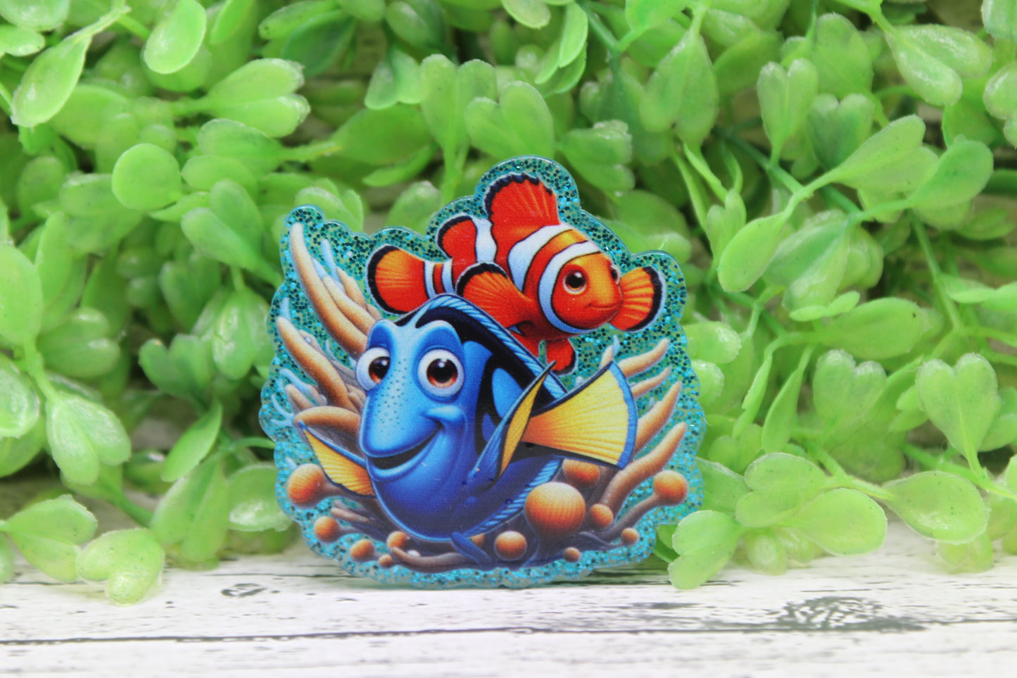 Clown Fish & Friend Badge Reel