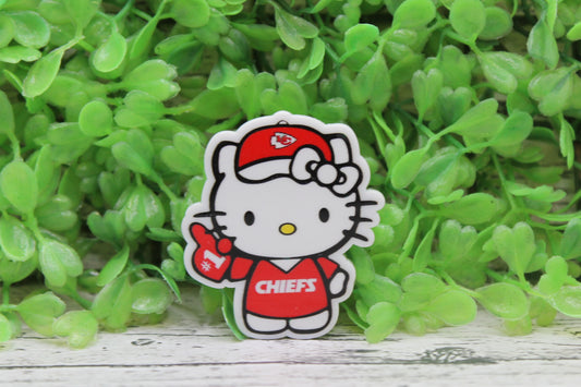 KC Chiefs Cat Badge Reel